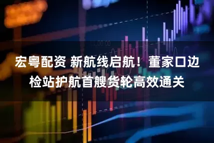 宏粤配资 新航线启航！董家口边检站护航首艘货轮高效通关